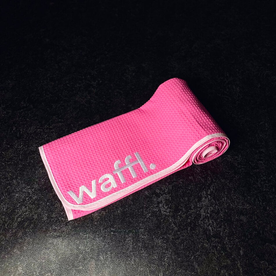 waffl Beach Towel and Hair Wrap Bundle