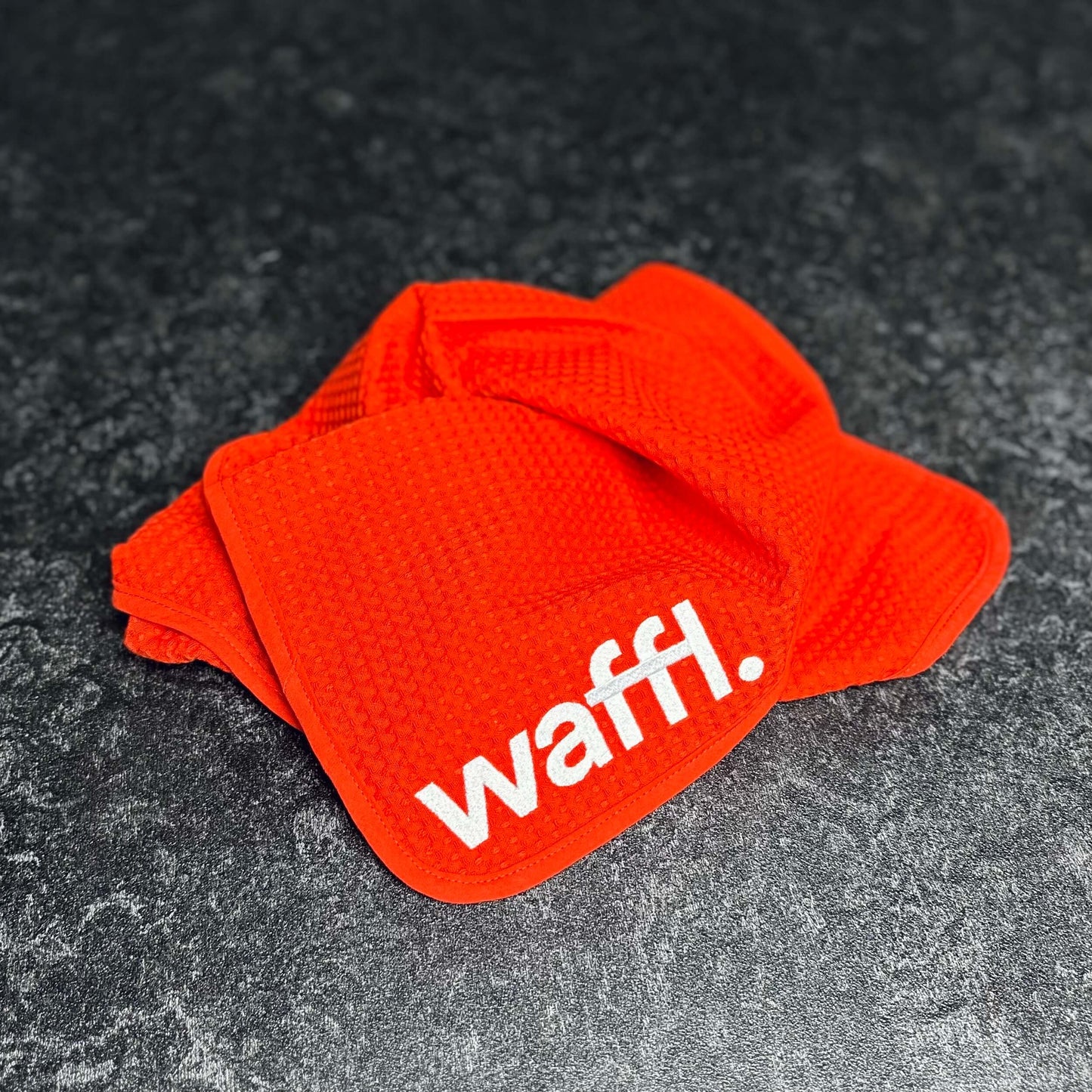 waffl mini towel - Red